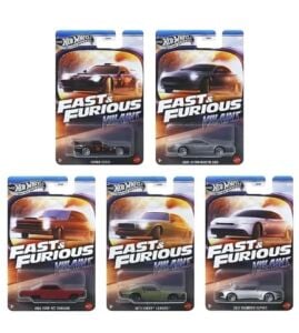 Hot Wheels Uzun Kart Fast&Furious Beşli Set HNR88