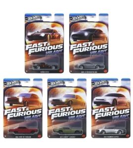 Hot Wheels Uzun Kart Fast&Furious Beşli Set HNR88