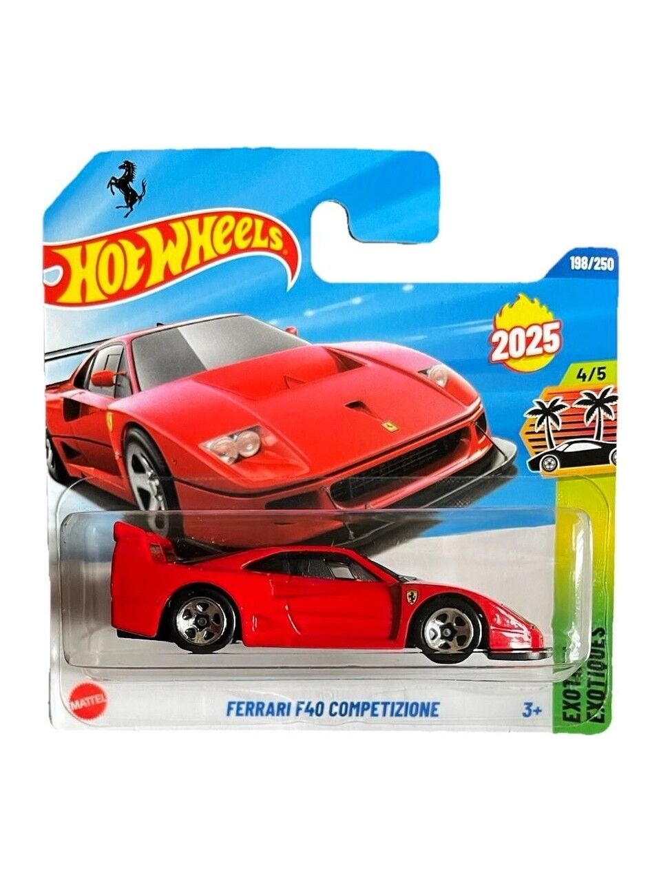 Hot Wheels Tekli Araçlar Ferrari F40 Competizione