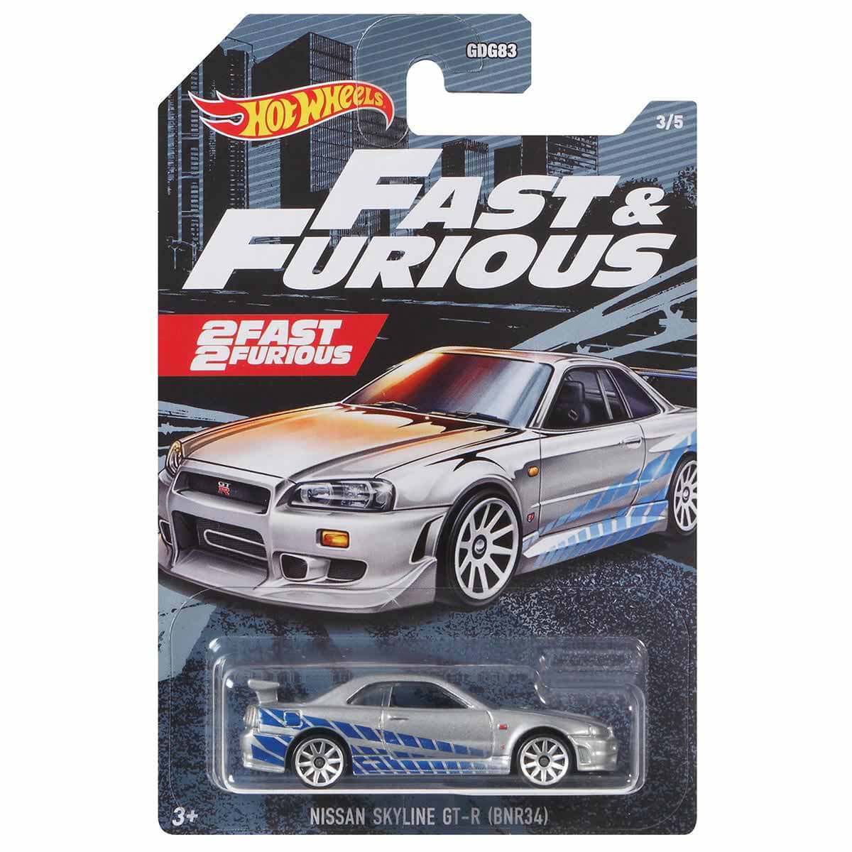 Hot Wheels Fast & Furious Nissan Skyline