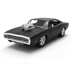 Rastar 1:16 1970 Dodge Charger Sesli ve Işıklı Uzaktan Kumandalı Işıklı Araba-Siyah