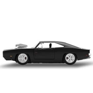 Rastar 1:16 1970 Dodge Charger Sesli ve Işıklı Uzaktan Kumandalı Işıklı Araba-Siyah