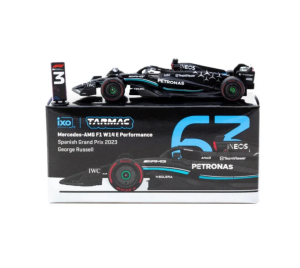 Tarmac Works 1/64 Mercedes AMG F1 W14 E Performance Spanish Grand Prix 2023 #63