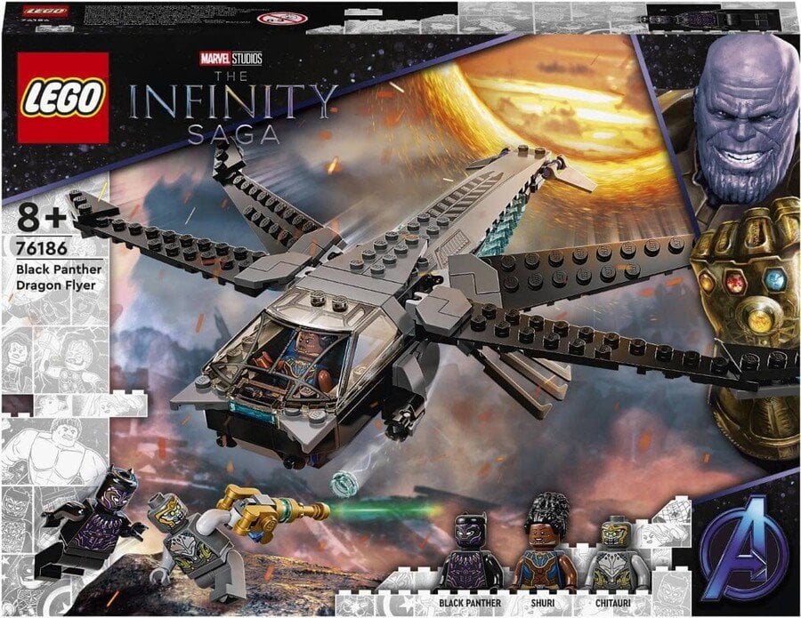 LEGO Marvel Black Panter Ejderha Uçağı