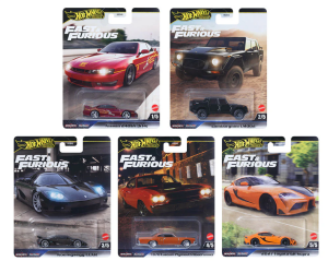 Hot Wheels Premium Fast&Furious Beşli Set