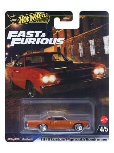 Hot Wheels Premium Fast&Furious 1970 Custom Plymouth Roadrunner