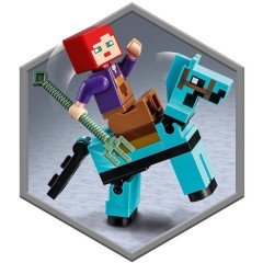 LEGO Minecraft At Ahırı