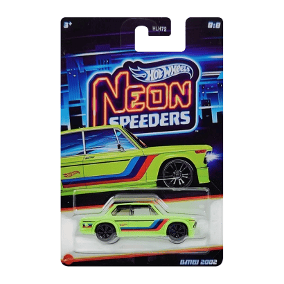 Hot Wheels Neon Yarışçılar Serisi Uzun Kart BMW 2002