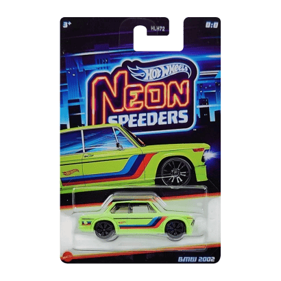 Hot Wheels Neon Yarışçılar Serisi Uzun Kart BMW 2002