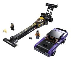 LEGO Speed Champions Mopar Dodge//SRT Top Fuel Dragster and 1970 Dodge Challenger