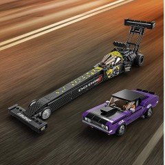 LEGO Speed Champions Mopar Dodge//SRT Top Fuel Dragster and 1970 Dodge Challenger