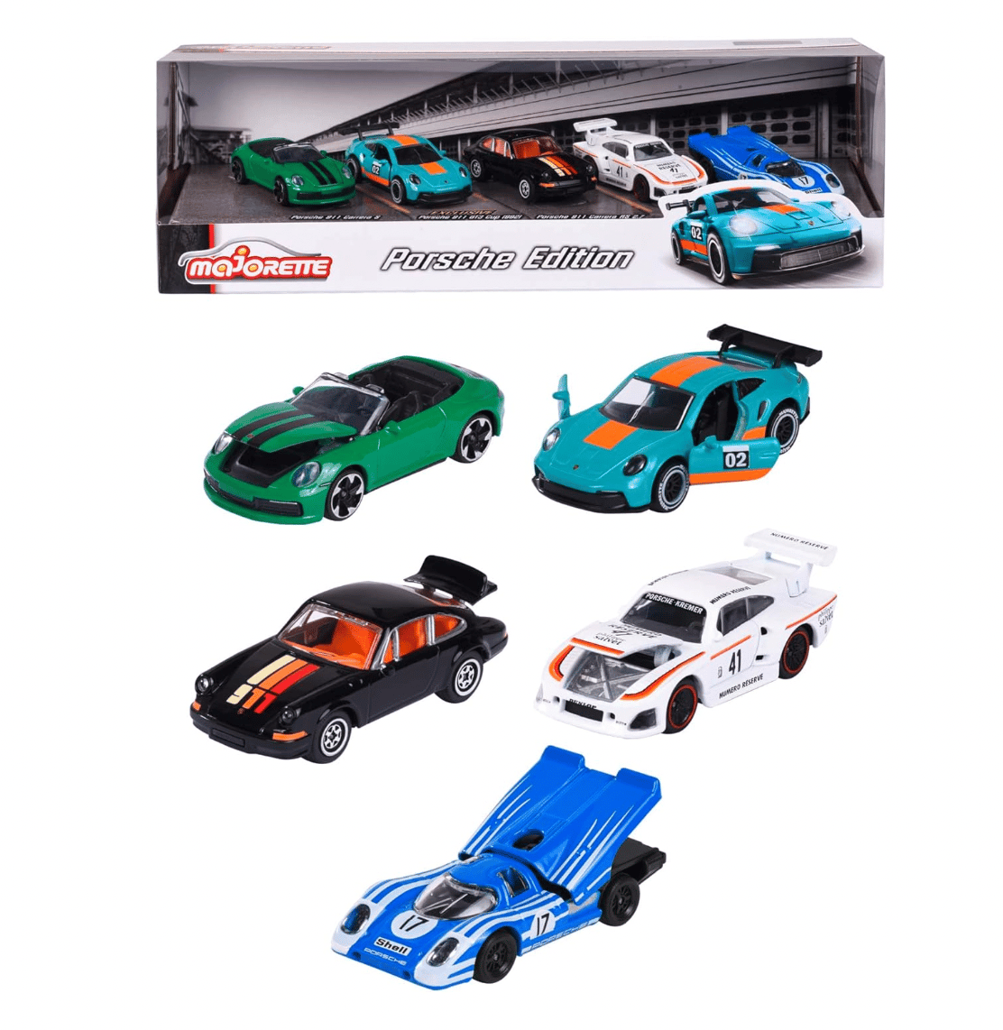 Majorette Porsche Edition 5'li Hediye Seti