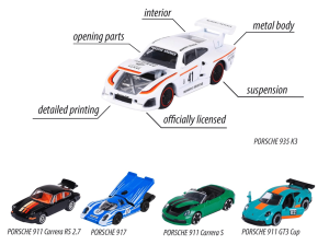 Majorette Porsche Edition 5'li Hediye Seti