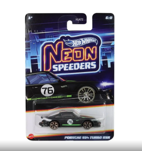 Hot Wheels Neon Yarışçılar Serisi Uzun Kart Porsche 934 Turbo RSR