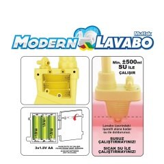 Modern Lavabo Mutfak Seti Mavi