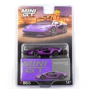 Mini GT 1/64 Lamborghini Countach LPI 800-4 Viola 30th Blister Paket