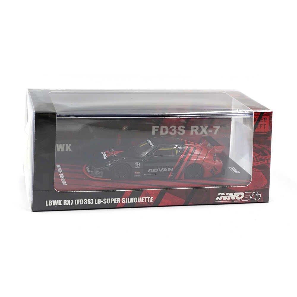 Inno 1/64 LBWK Mazda RX-7 (FD3S) LB-Super Silhouette ''Advan Livery''