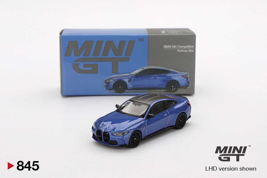 Mini GT 1/64 BMW M4 Competition (G82) Portimao Blue
