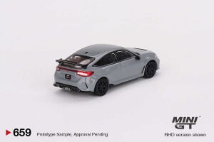 Mini GT 1/64 Honda Civic Type R Sonic Gray Pearl 2023