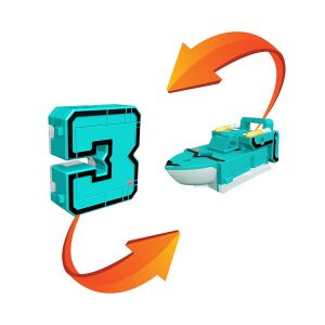 Pocket Morphers Dönüşen Numaralar 3 Numara Hücum Botu