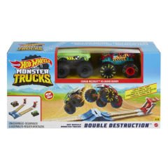 Hot Wheels Monster Trucks Çifte Çarpışma Oyun Seti