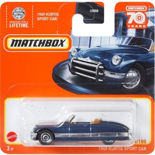 Matchbox Tekli Arabalar 70. Yıl Özel 1949 Kurtis Sport Car