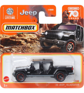 Matchbox Tekli Arabalar 70. Yıl Özel '20 Jeep Gladiator