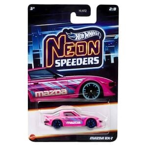 Hot Wheels Neon Yarışçılar Serisi Uzun Kart Mazda RX-7