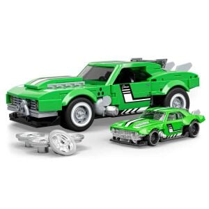 Hot Wheels Speed Serisi Custom '68 Camaro Araba 289 Parça Yapım Seti JFT16