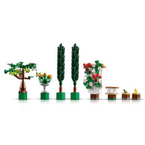LEGO Icons Fıskiyeli Bahçe 10359 - Yetişkinler için Dekoratif Bahçe Modeli Yapım Seti