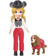 Polly Pocket ve Hayvan Dostu Kostüm Giyiyor Oyun Seti