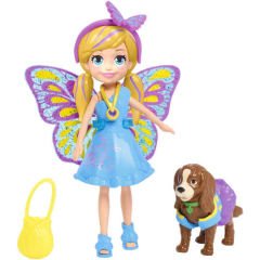 Polly Pocket ve Hayvan Dostu Kostüm Giyiyor Oyun Seti