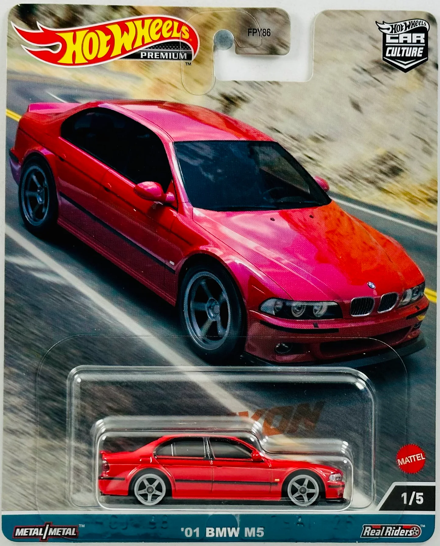 Hot Wheels Premium Canyon Warriors '01 BMW M5