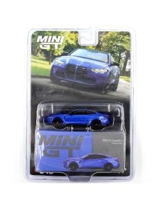 Mini GT 1/64 BMW M4 Competition (G82) Portimao Blue Blister Paket