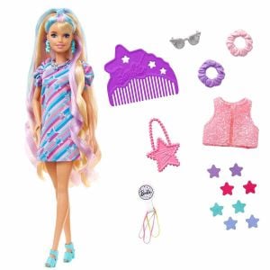 Barbie Upuzun Muhteşem Saçlı Bebekler Sarışın-Yıldız