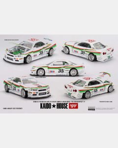 Mini GT x KaidoHouse 1/64 Nissan Skyline GT-R (R34) TAMIYA x KAIDO HOUSE ''The GRASSHOPPER'' V1