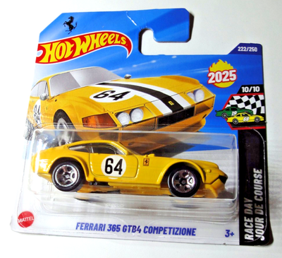 Hot Wheels Tekli Araçlar Ferrari 365 GTB4 Competizione