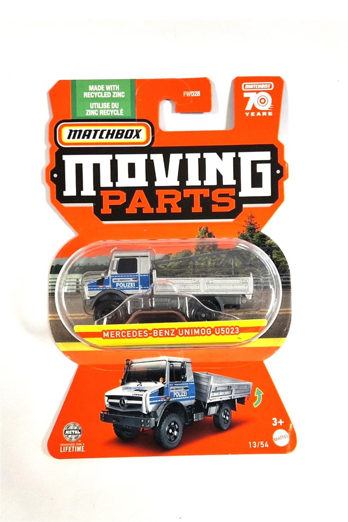 Matchbox Premium Açılır Parça Arabalar Serisi Mercedes Benz Unimoq U5023