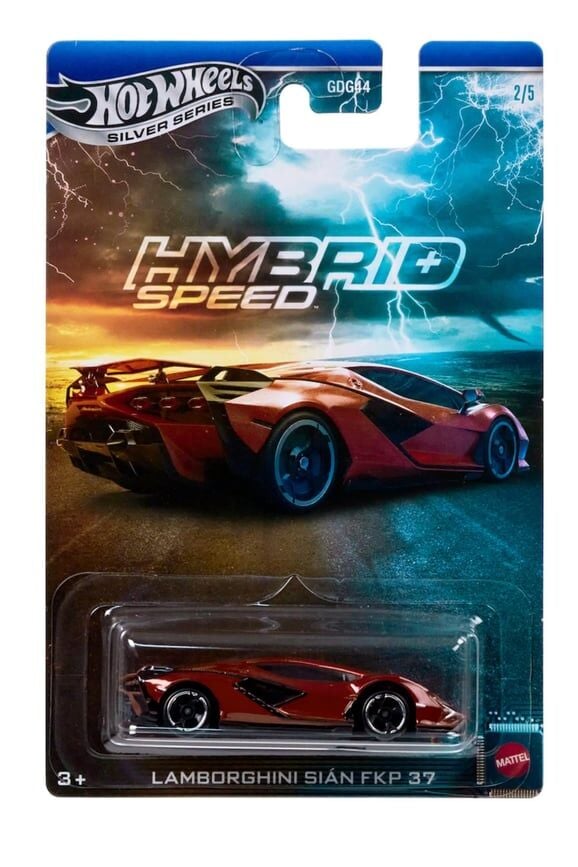 Hot Wheels Hybrid Speed Uzun Kart Lamborghini Sian FKP37