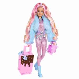 Barbie Extra FLY Seyehat Bebekleri Kar Temalı