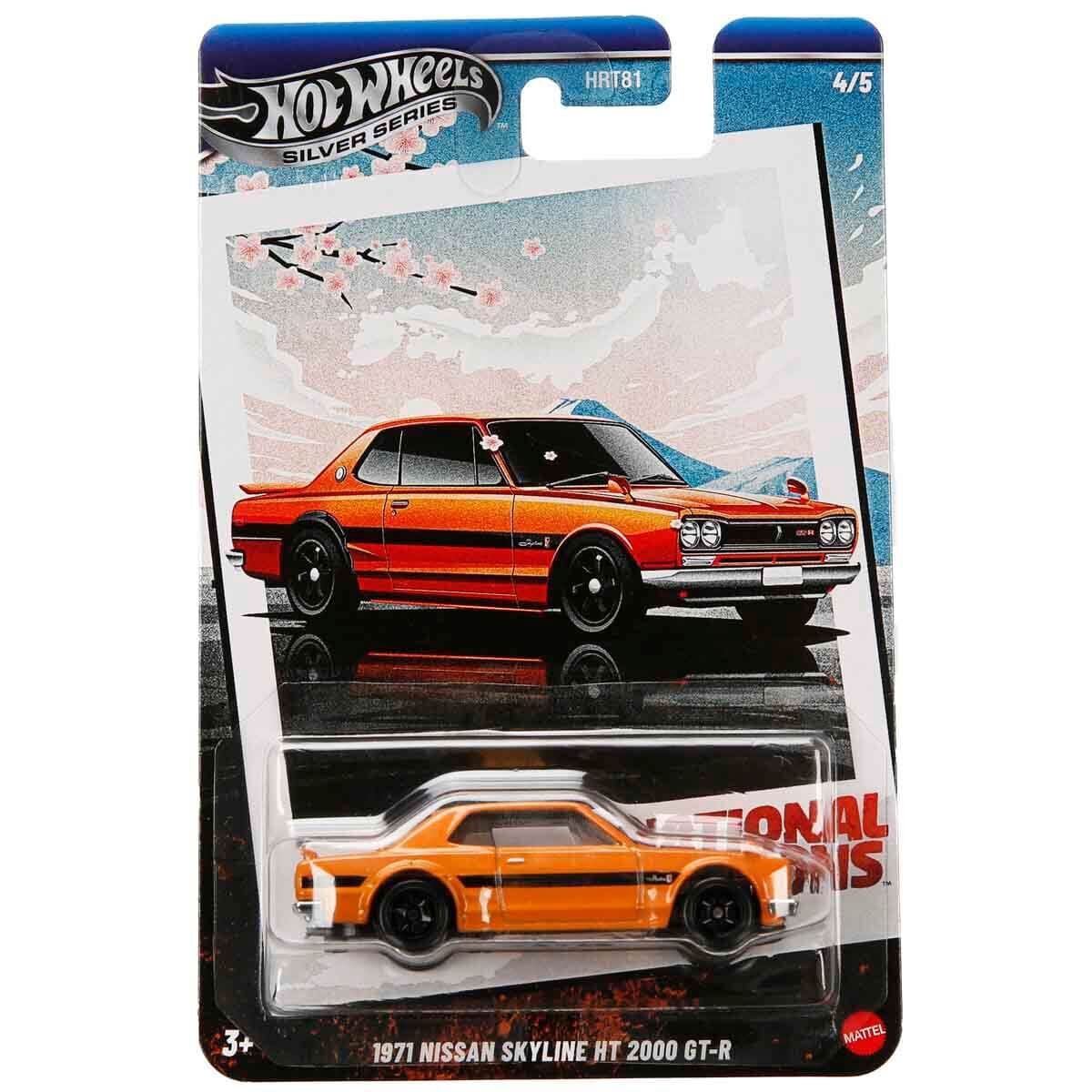 Hot Wheels Vintage Uzun Kart 1971 Nissan Skyline HT 2000 GT-R