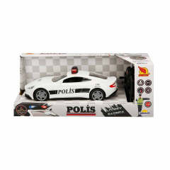 1:20 Uzaktan Kumandalı Suncon Polis Arabası Beyaz