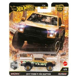 Hot Wheels Premium Off-Road 2017 Ford F-150 Raptor