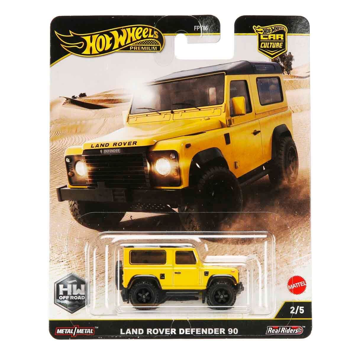 Hot Wheels Premium Off-Road Land Rover Defender 90