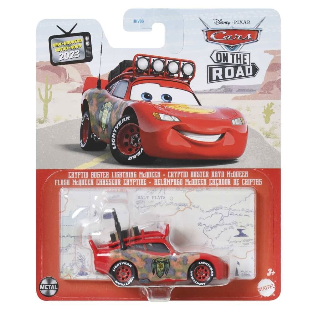 Cars Randy Cryptid Buster Lightning McQueen Karakter Araç