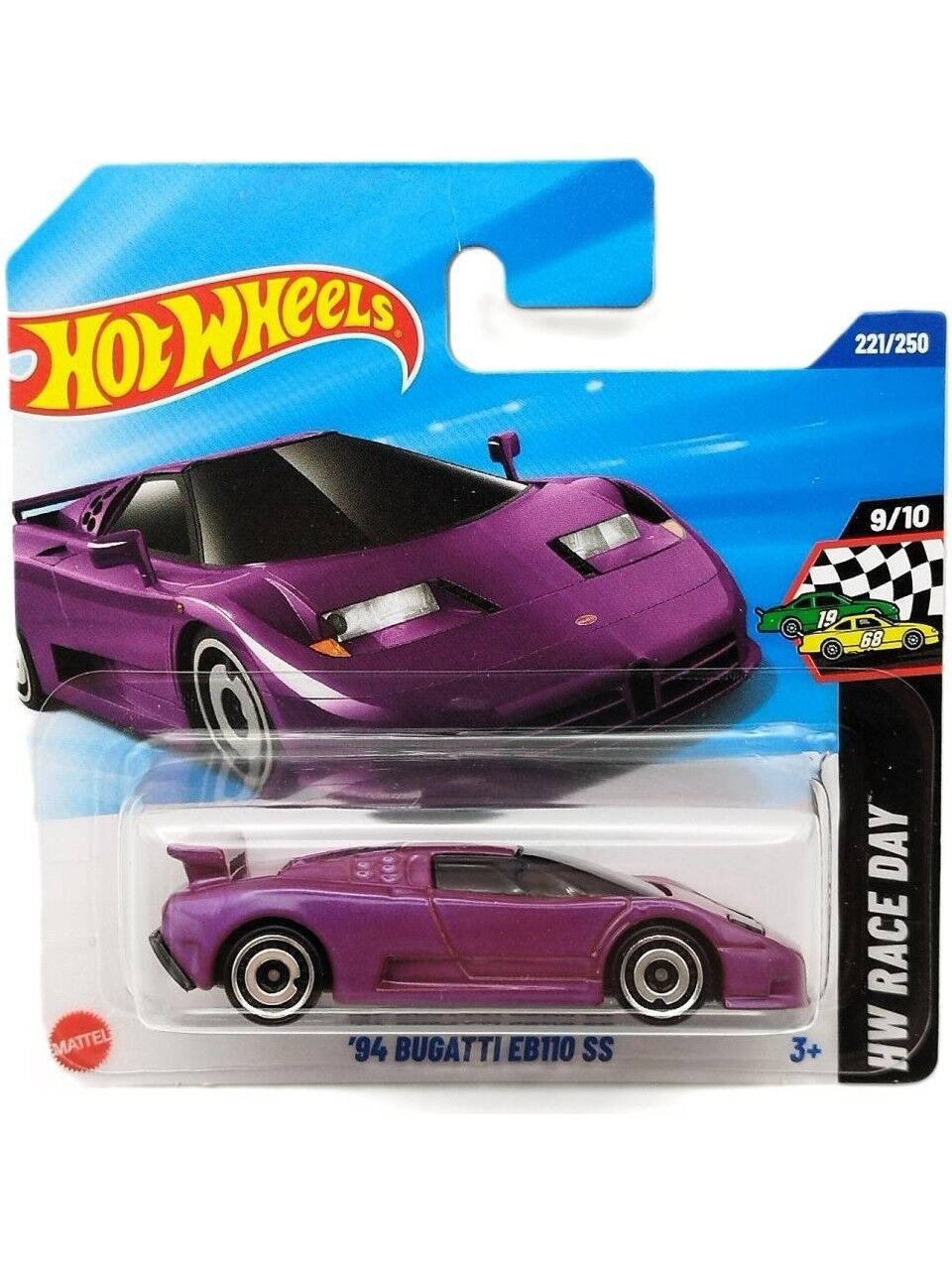 Hot Wheels Tekli Arabalar Bugatti EB110 Ss