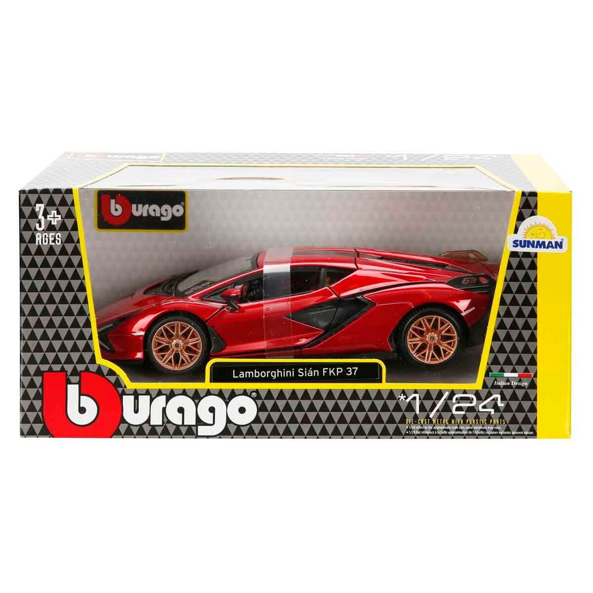 Burago 1:24 Lamborghini Sian FKP37 Model Araba