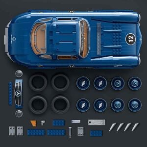 Hot Wheels Premium Serisi Mercedes-Benz 300 SL Araba 1600 Parça