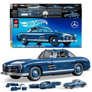 Hot Wheels Premium Serisi Mercedes-Benz 300 SL Araba 1600 Parça