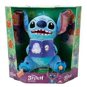 Sesli Karanlıkta Parlayan Masal Anlatan Stitch İnteraktif Peluş 34 cm.